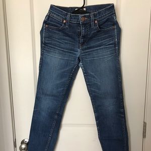 Madewell crop jeans